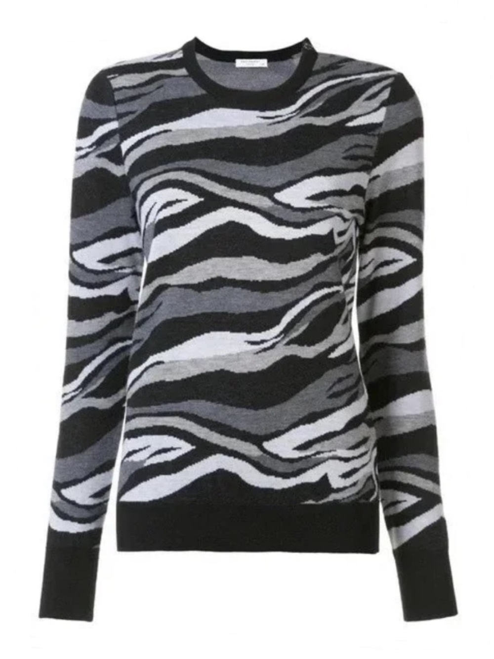 BNWOT Equipment Femme Ondine zebra sweater - medium